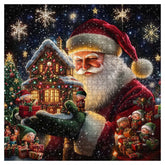 Puzzle Taller Mágico de Papá Noel 1000 Piezas